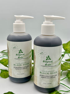 Liquid African Black Soap