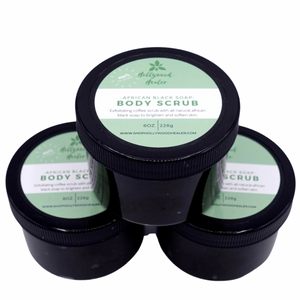 African Black Soap BODY SCRUB