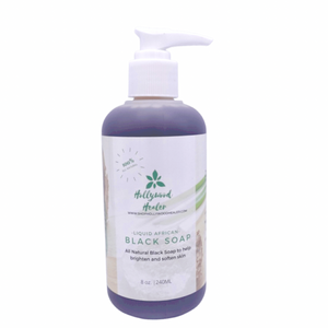 Liquid African Black Soap