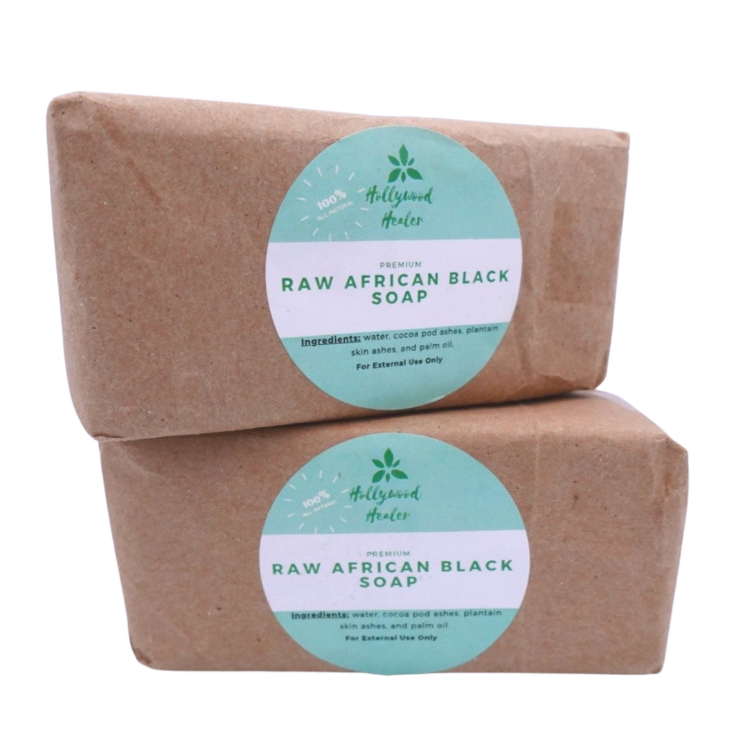 Hollywood Healer RAW African Black Soap